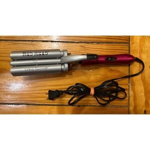Bed Head Deep Hair‎ Waver 3 Barrel Hollywood Waves Tourmaline Ceramic Healthy